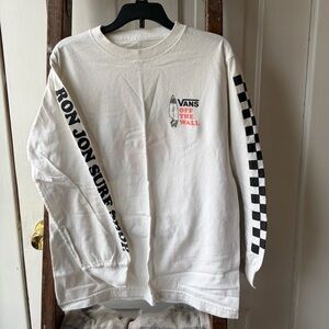 Vans x Ron Jons Classic White Long Sleeve